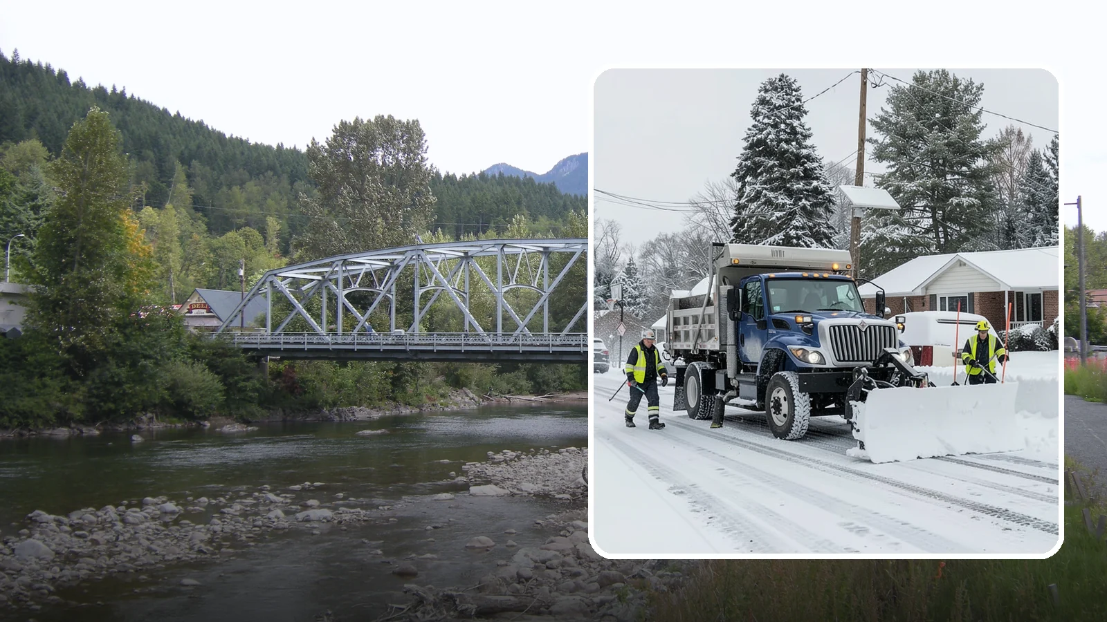 Municipal Snow Plowing in Skykomish, King County, WA - We plow municipal lots, public buildings, and civic entrances so residents keep reaching essential government services.