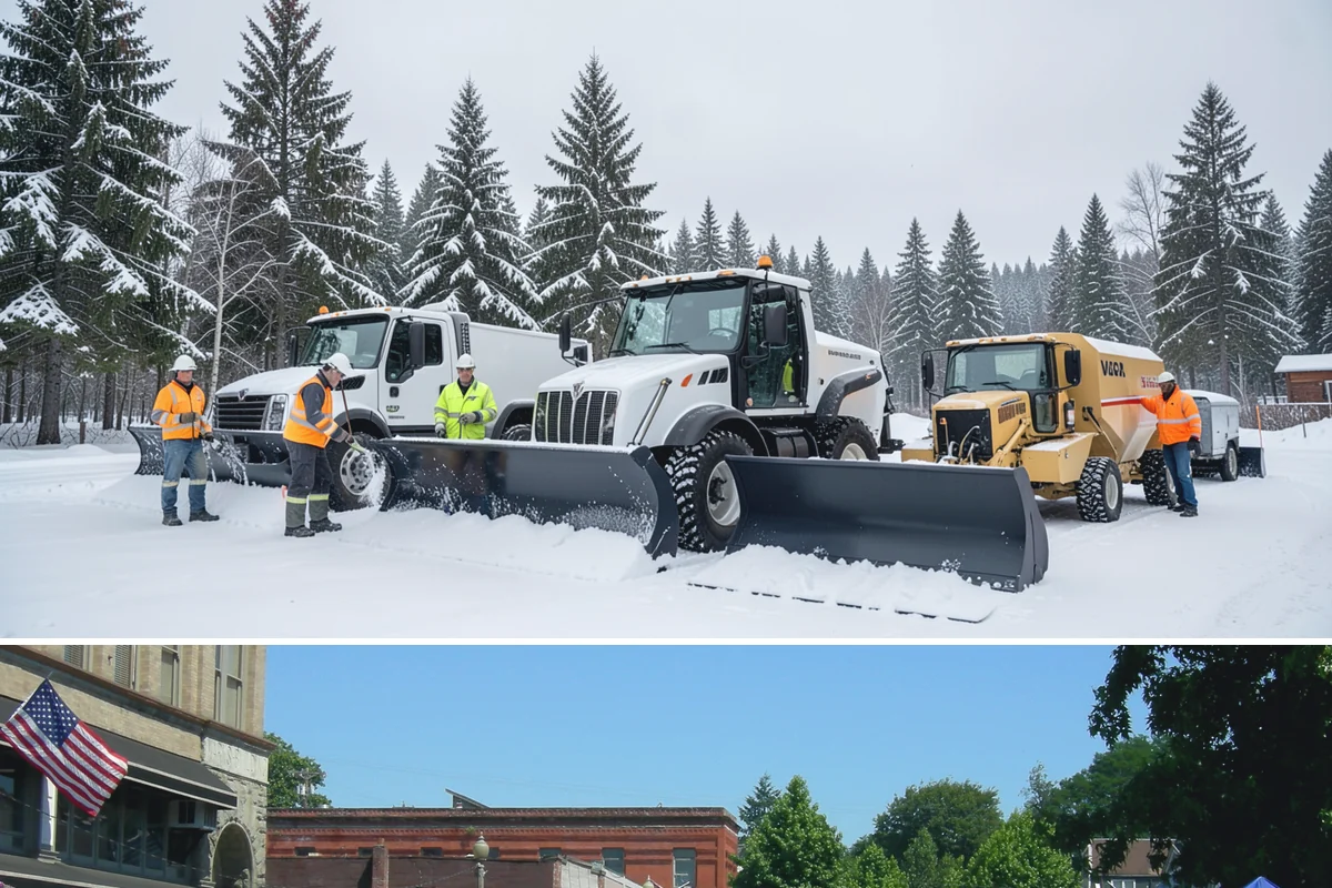 Municipal Snow Plowing in Snohomish, Snohomish County, WA - Contract before winter so essential public services stay open through every storm.