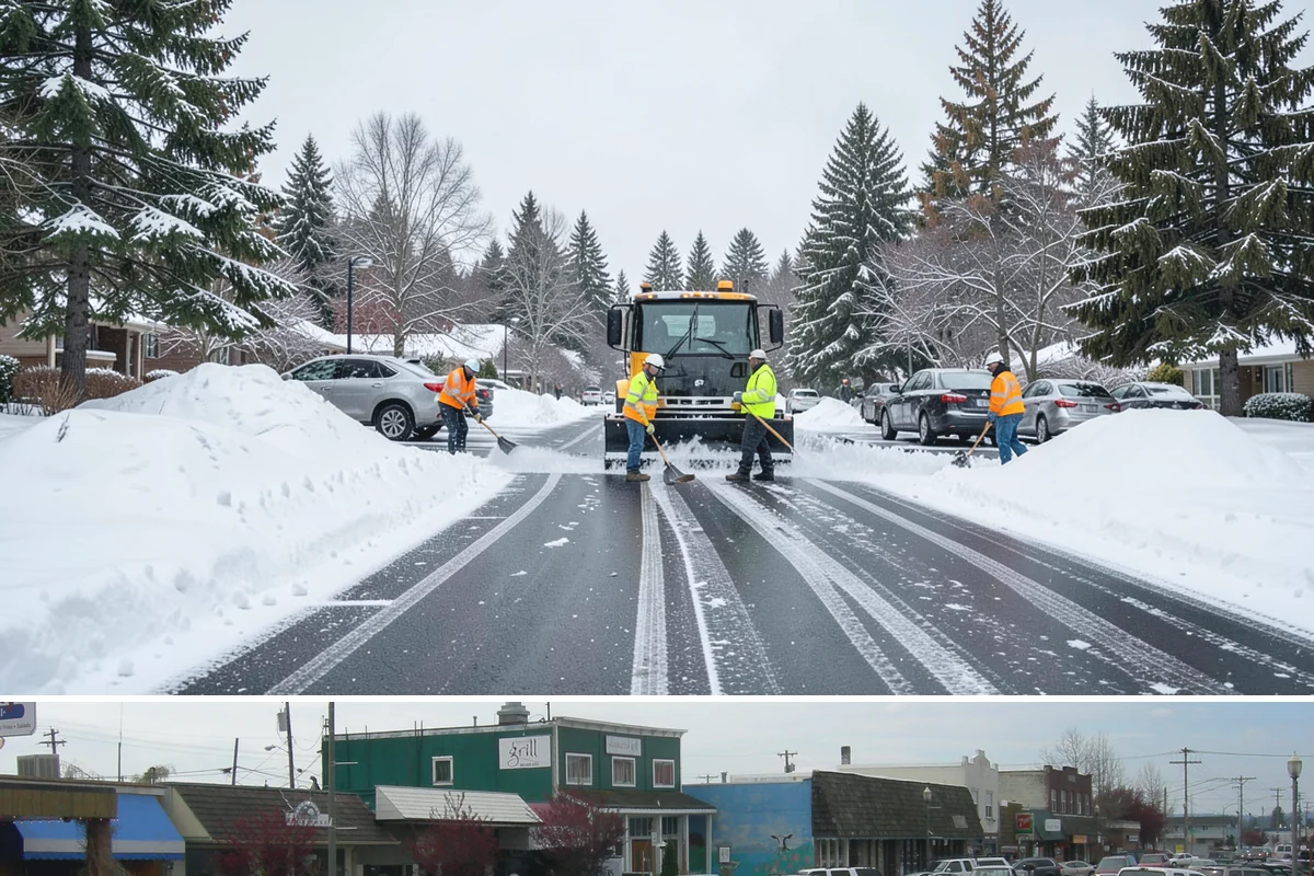 Municipal Snow Plowing in Stanwood, Snohomish County, WA - Contract before winter so essential public services stay open through every storm.