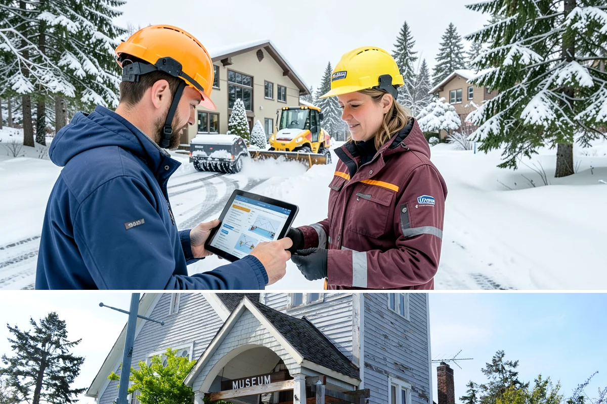 Municipal Snow Plowing in Steilacoom, Pierce County, WA - Contract before winter so essential public services stay open through every storm.