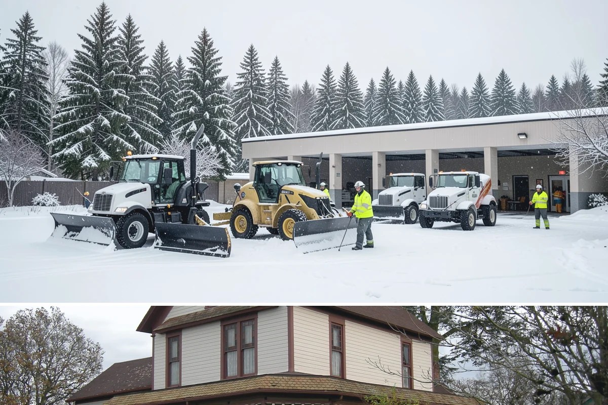 Municipal Snow Plowing in Sumner, Pierce County, WA - Contract before winter so essential public services stay open through every storm.