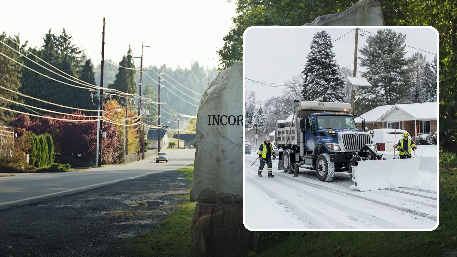 Municipal Snow Plowing in Wilkeson, Pierce County, WA - We plow municipal lots, public buildings, and civic entrances so residents keep reaching essential government services.