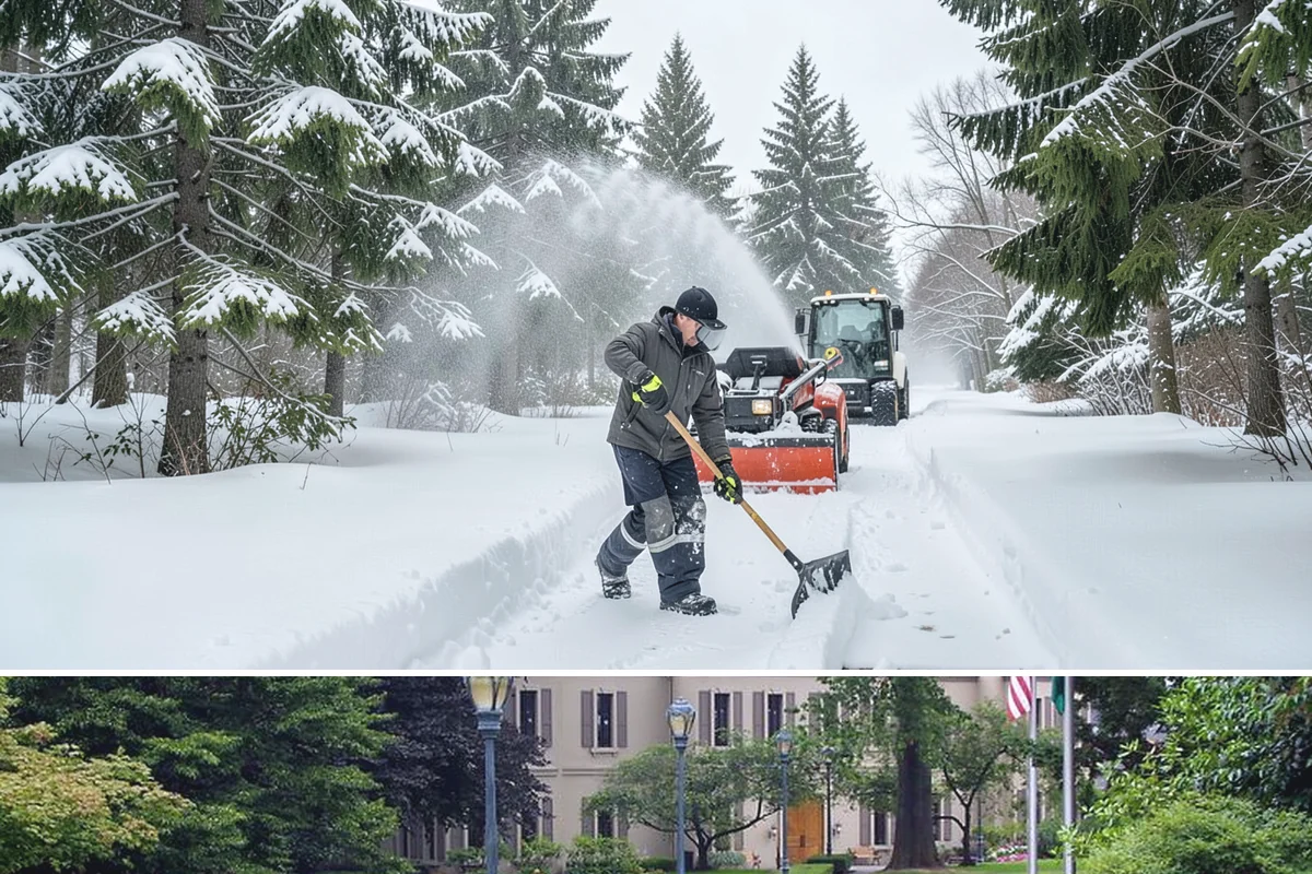 Municipal Snow Plowing in Woodinville, King County, WA - Contract before winter so essential public services stay open through every storm.