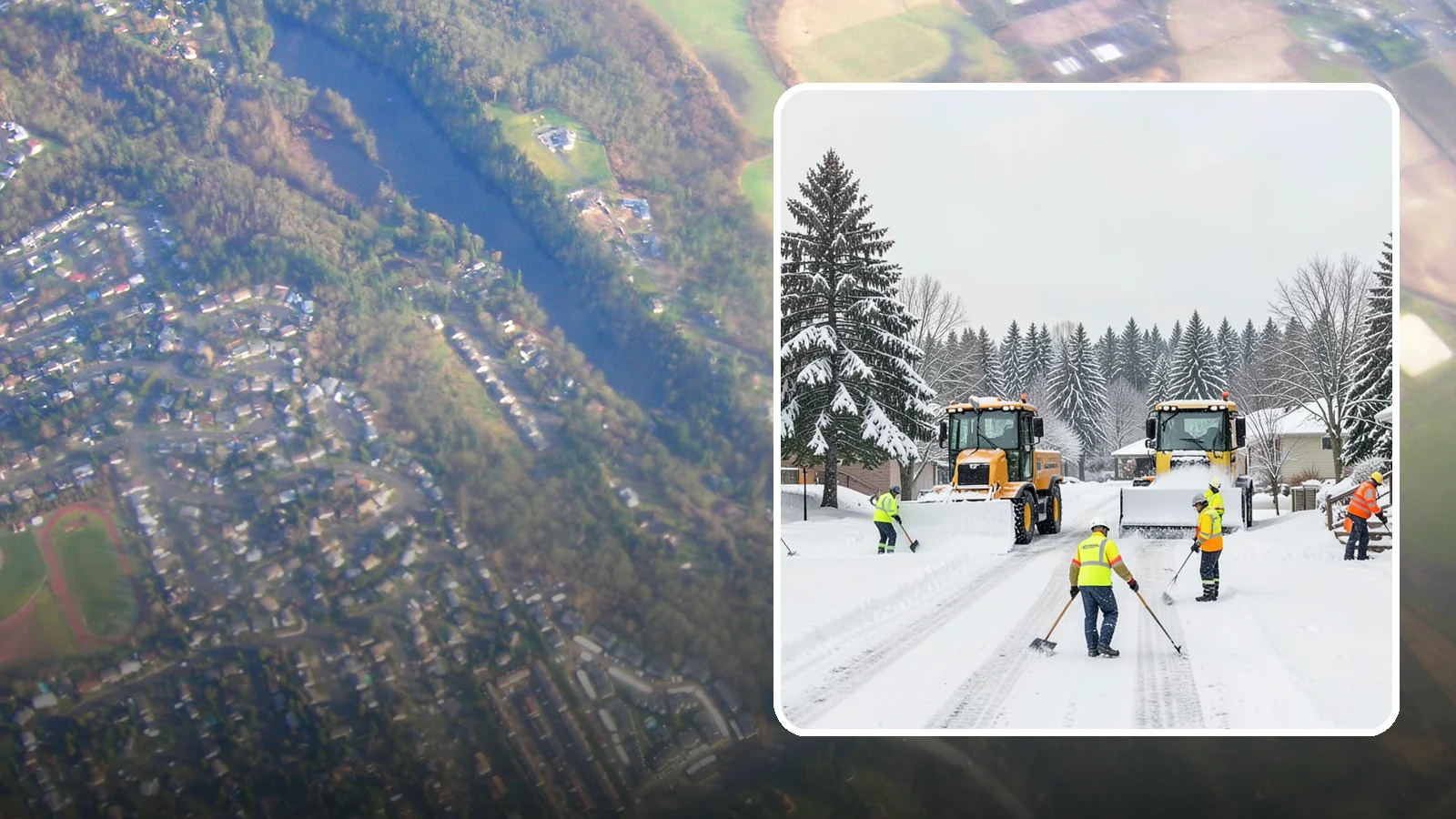 Municipal Snow Removal in Algona, King County, WA - We support municipal properties by clearing public buildings, lots, and walkways for staff and residents.