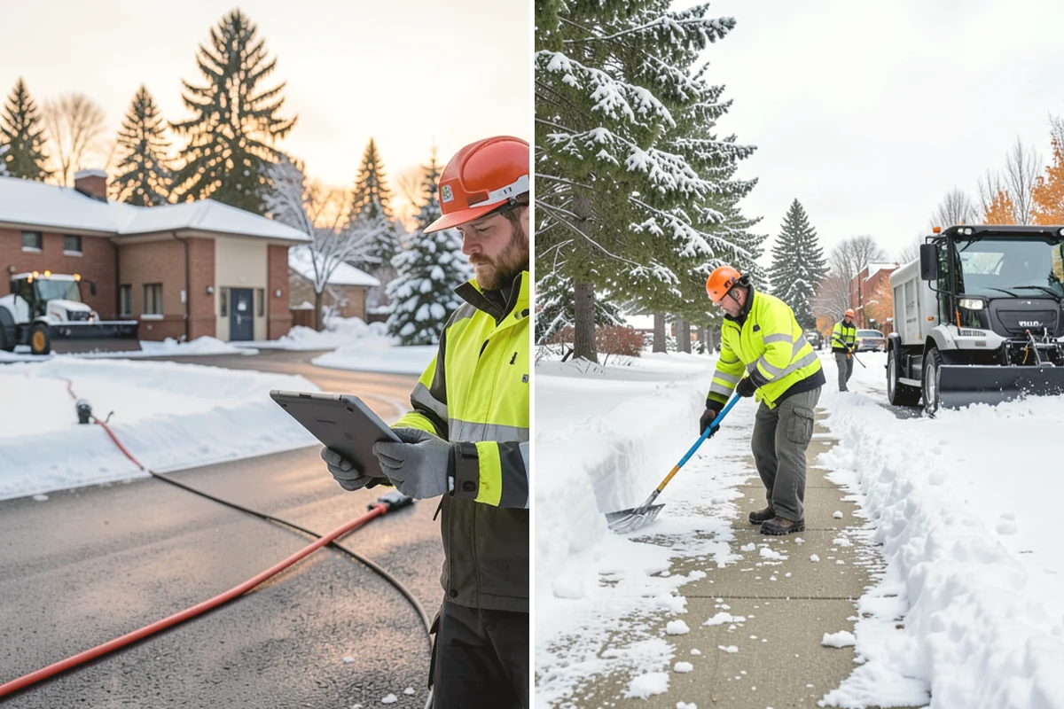 Municipal Snow Removal in Anacortes, Skagit County, WA - Prioritize public entrances and accessible routes