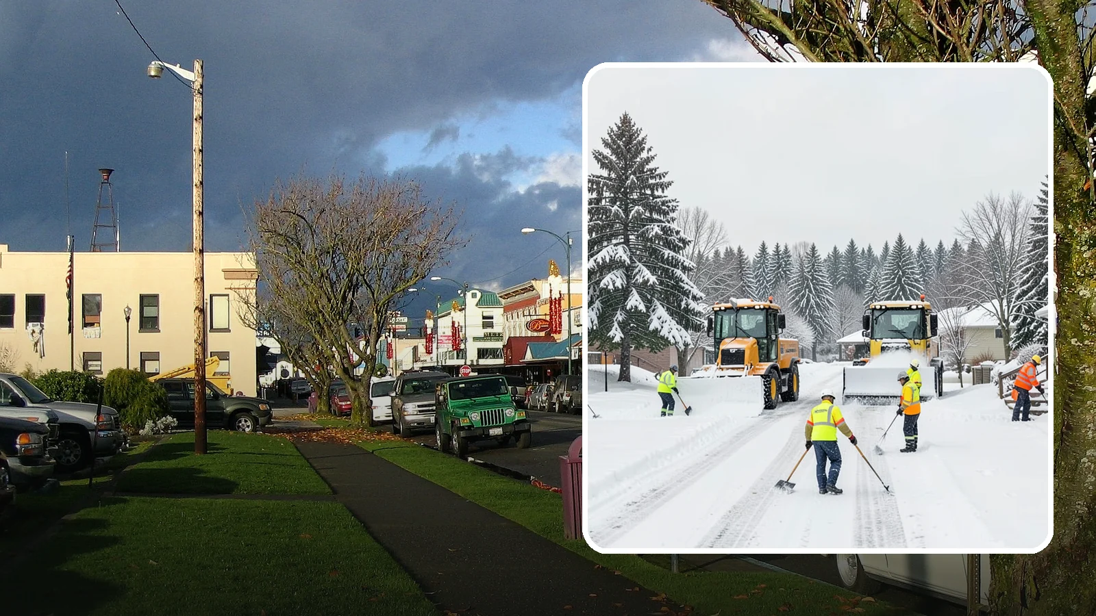 Municipal Snow Removal in Arlington, Snohomish County, WA - We support municipal properties by clearing public buildings, lots, and walkways for staff and residents.