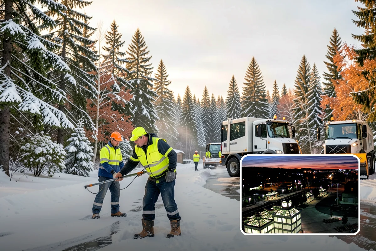 Municipal Snow Removal in Auburn, King County, WA - Public access to municipal services maintained