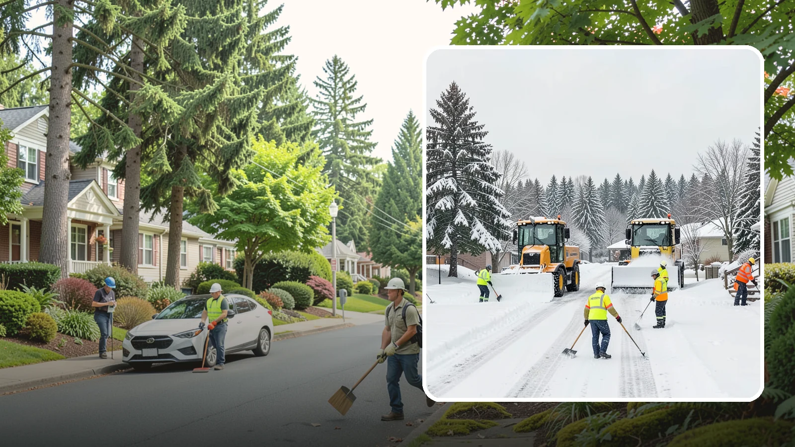 Municipal Snow Removal in Beaux Arts Village, King County, WA - We support municipal properties by clearing public buildings, lots, and walkways for staff and residents.