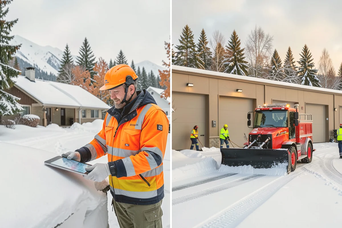 Municipal Snow Removal in Bothell, King County, WA - Prioritize public entrances and accessible routes