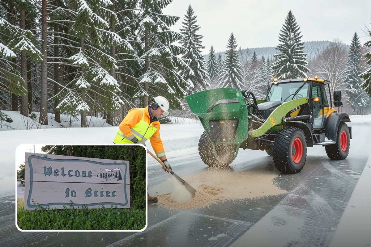 Municipal Snow Removal in Brier, Snohomish County, WA - Public access to municipal services maintained