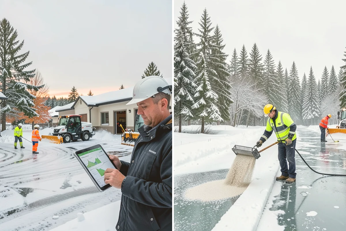 Municipal Snow Removal in Brier, Snohomish County, WA - Prioritize public entrances and accessible routes