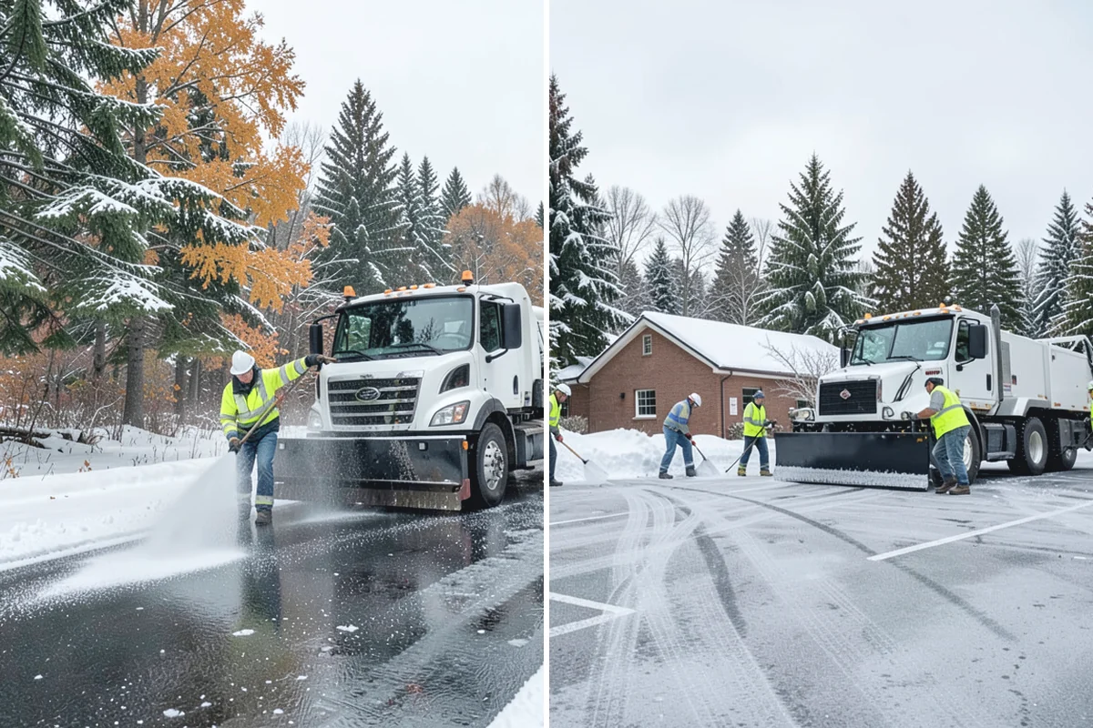 Municipal Snow Removal in Buckley, Pierce County, WA - Prioritize public entrances and accessible routes