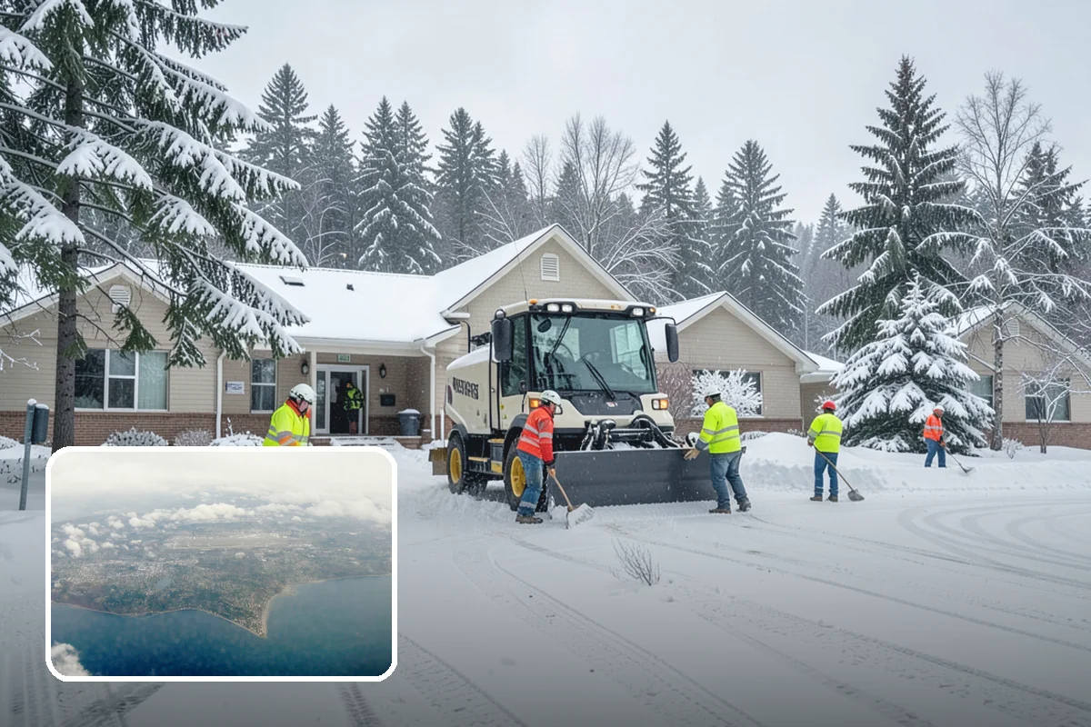 Municipal Snow Removal in Burien, King County, WA - Public access to municipal services maintained