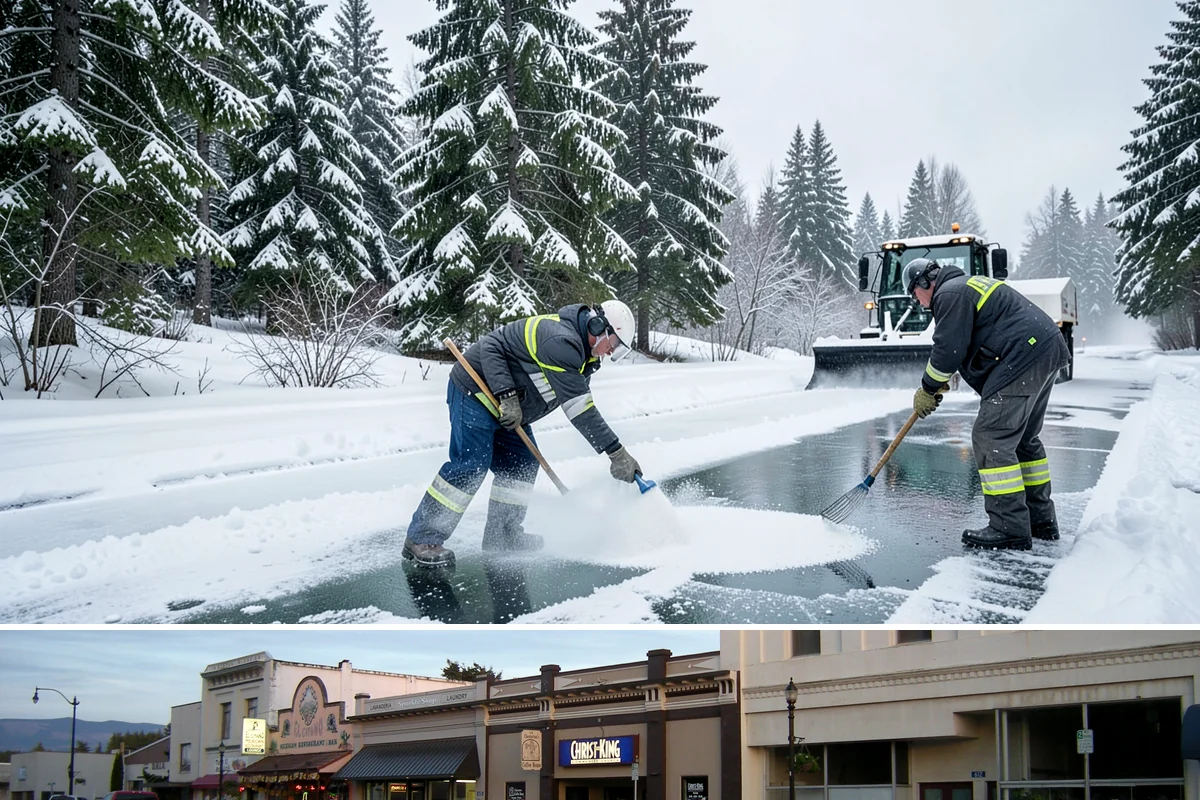 Municipal Snow Removal in Burlington, Skagit County, WA - Municipal service is essential whenever snow affects public access, mainly from December to February.