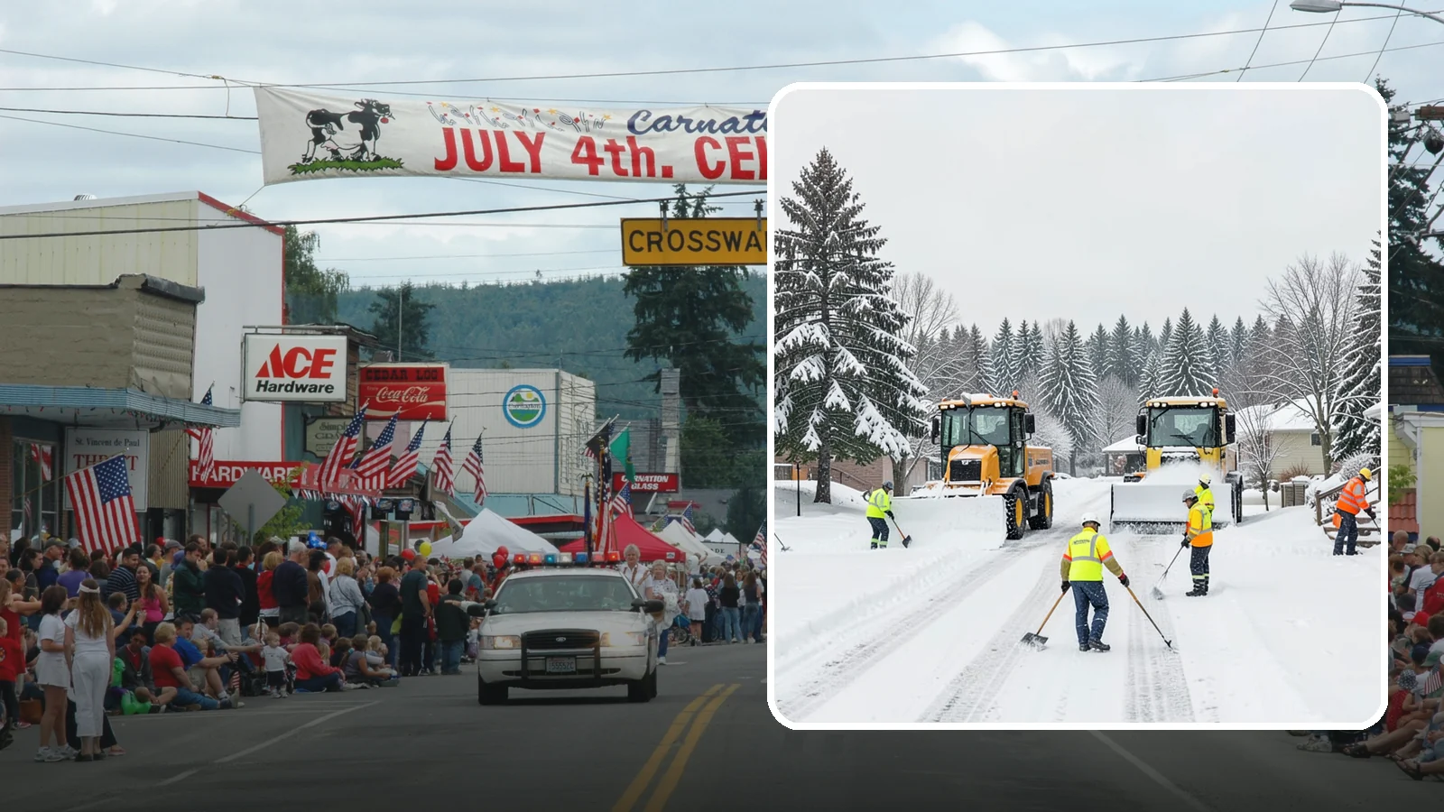 Municipal Snow Removal in Carnation, King County, WA - We support municipal properties by clearing public buildings, lots, and walkways for staff and residents.
