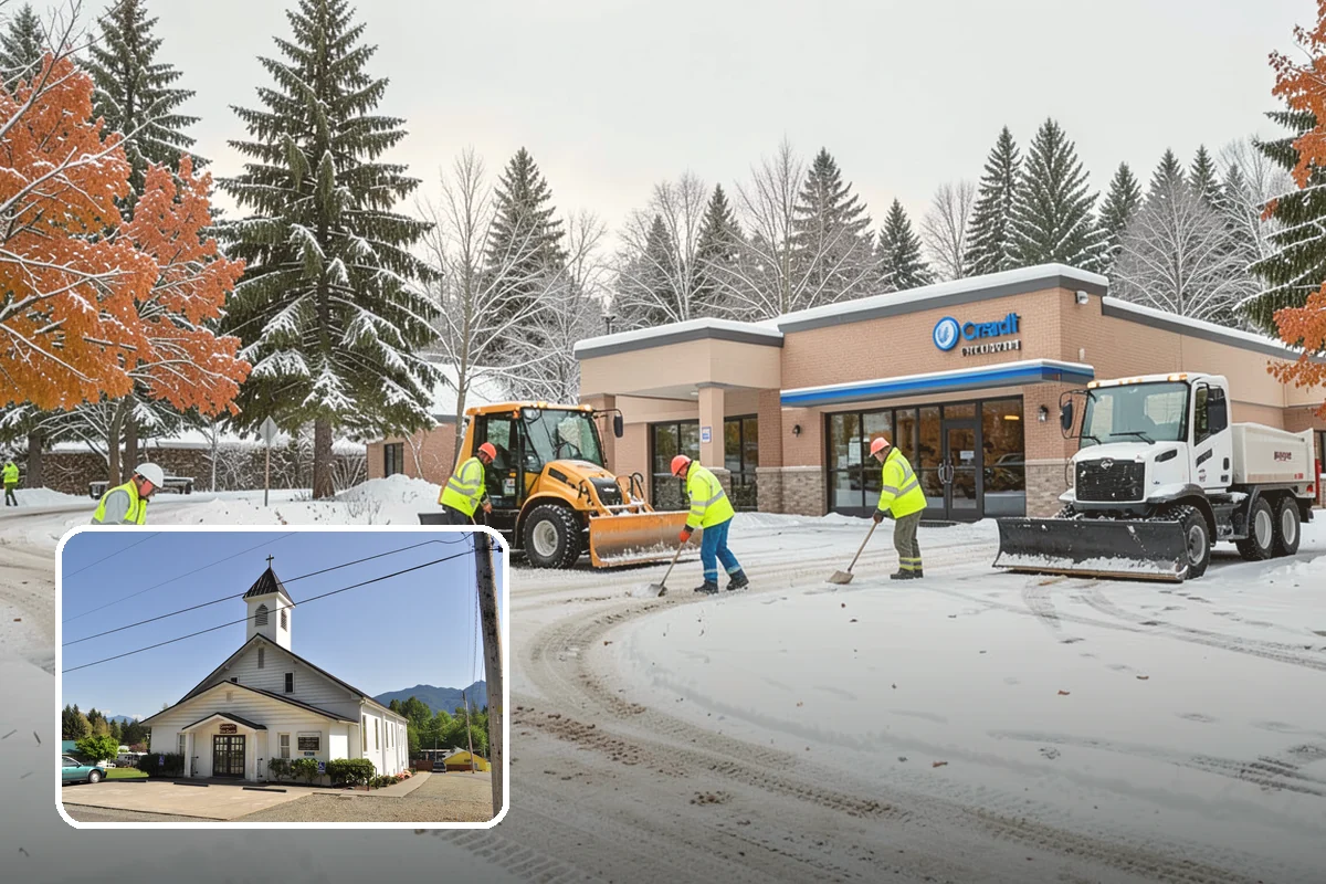 Municipal Snow Removal in Concrete, Skagit County, WA - Public access to municipal services maintained