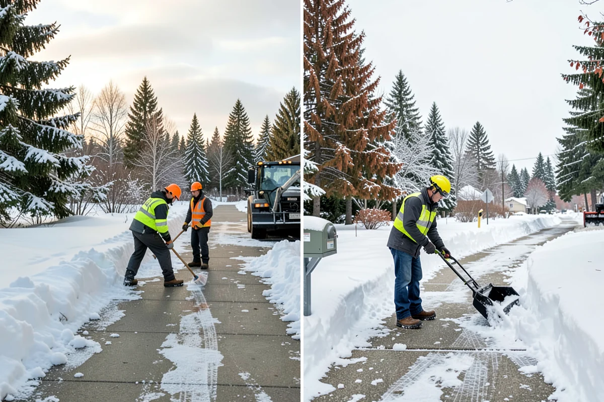 Municipal Snow Removal in Concrete, Skagit County, WA - Prioritize public entrances and accessible routes