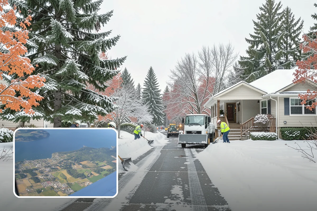 Municipal Snow Removal in Coupeville, Island County, WA - Public access to municipal services maintained