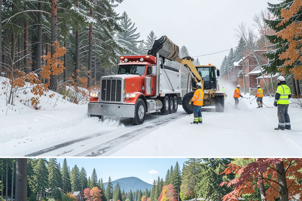 Municipal Snow Removal in Covington, King County, WA - Municipal service is essential whenever snow affects public access, mainly from December to February.