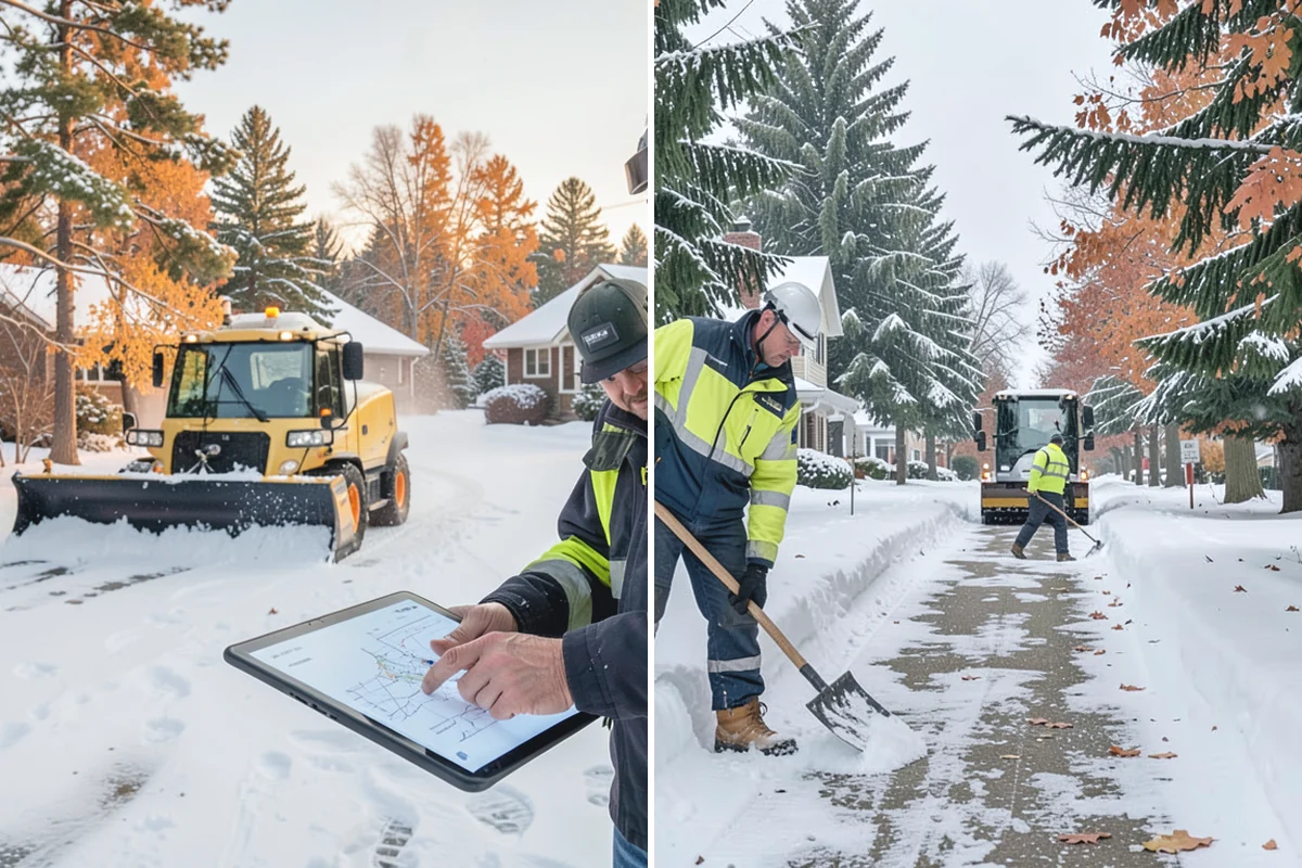 Municipal Snow Removal in Darrington, Snohomish County, WA - Prioritize public entrances and accessible routes