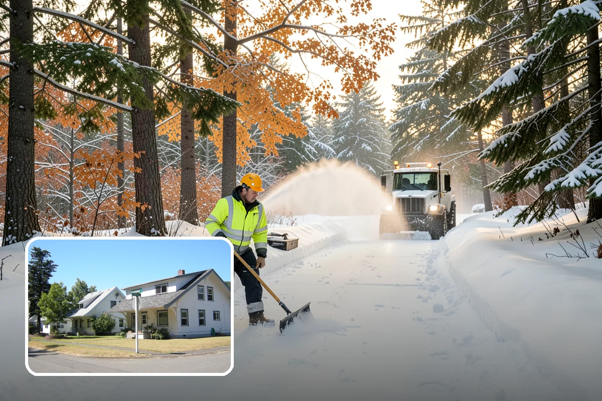 Municipal Snow Removal in DuPont, Pierce County, WA - Public access to municipal services maintained