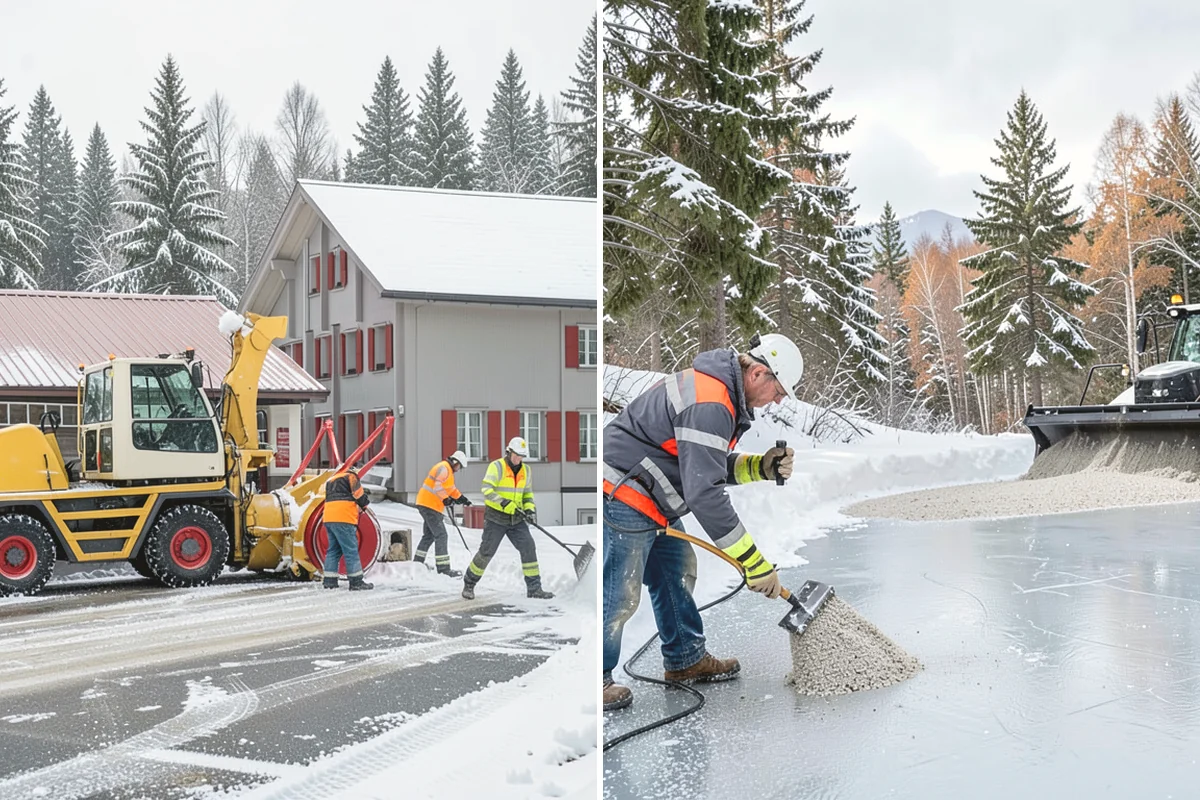 Municipal Snow Removal in Edgewood, Pierce County, WA - Prioritize public entrances and accessible routes