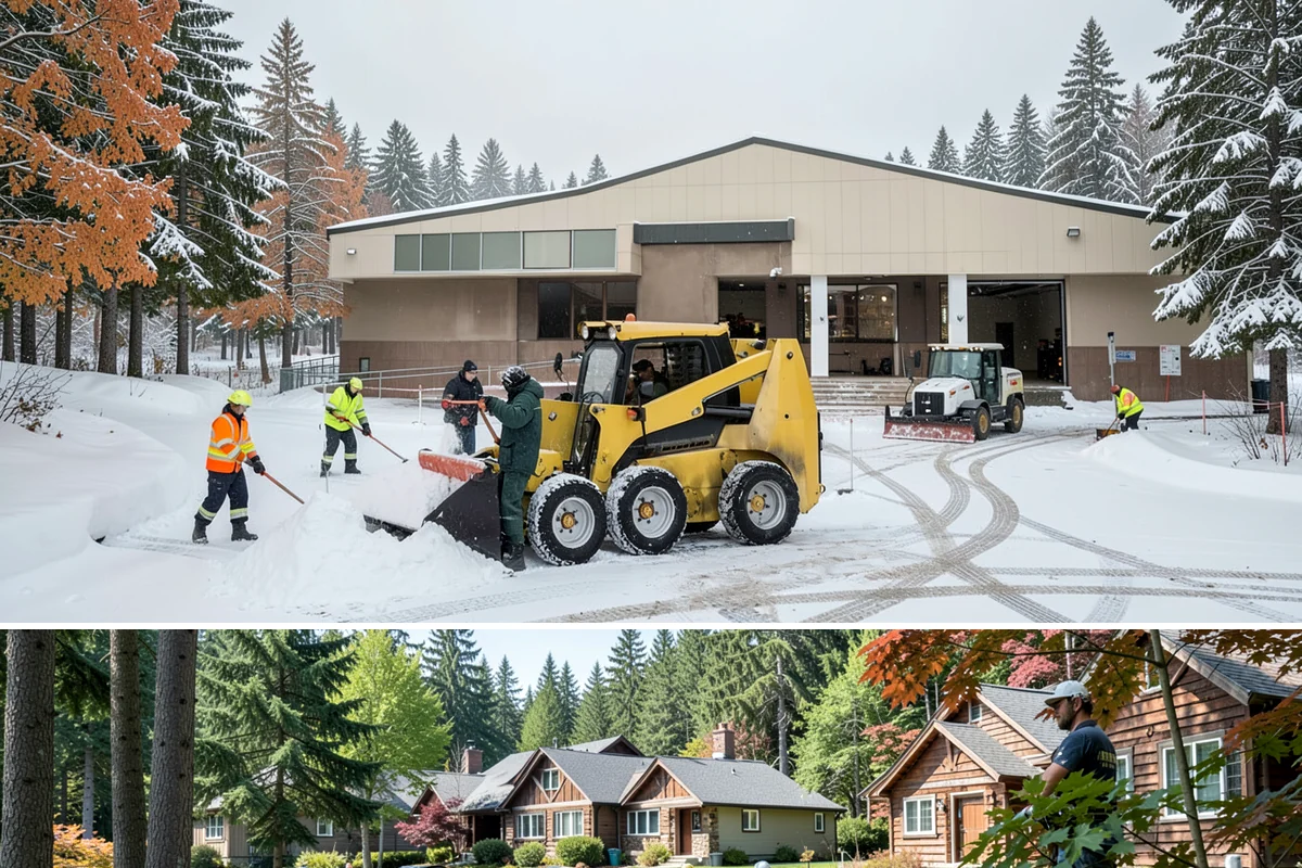 Municipal Snow Removal in Edgewood, Pierce County, WA - Municipal service is essential whenever snow affects public access, mainly from December to February.