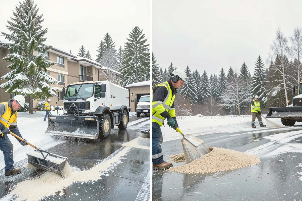 Municipal Snow Removal in Edmonds, Snohomish County, WA - Prioritize public entrances and accessible routes