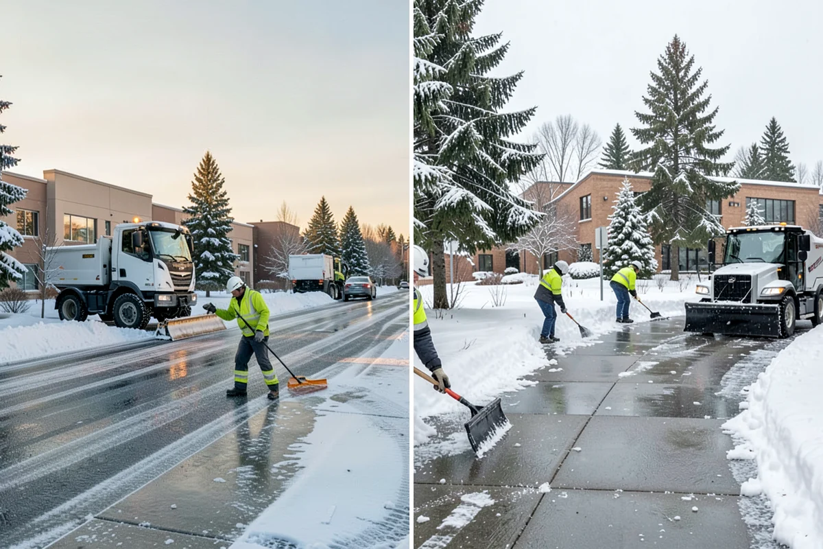 Municipal Snow Removal in Enumclaw, King County, WA - Prioritize public entrances and accessible routes