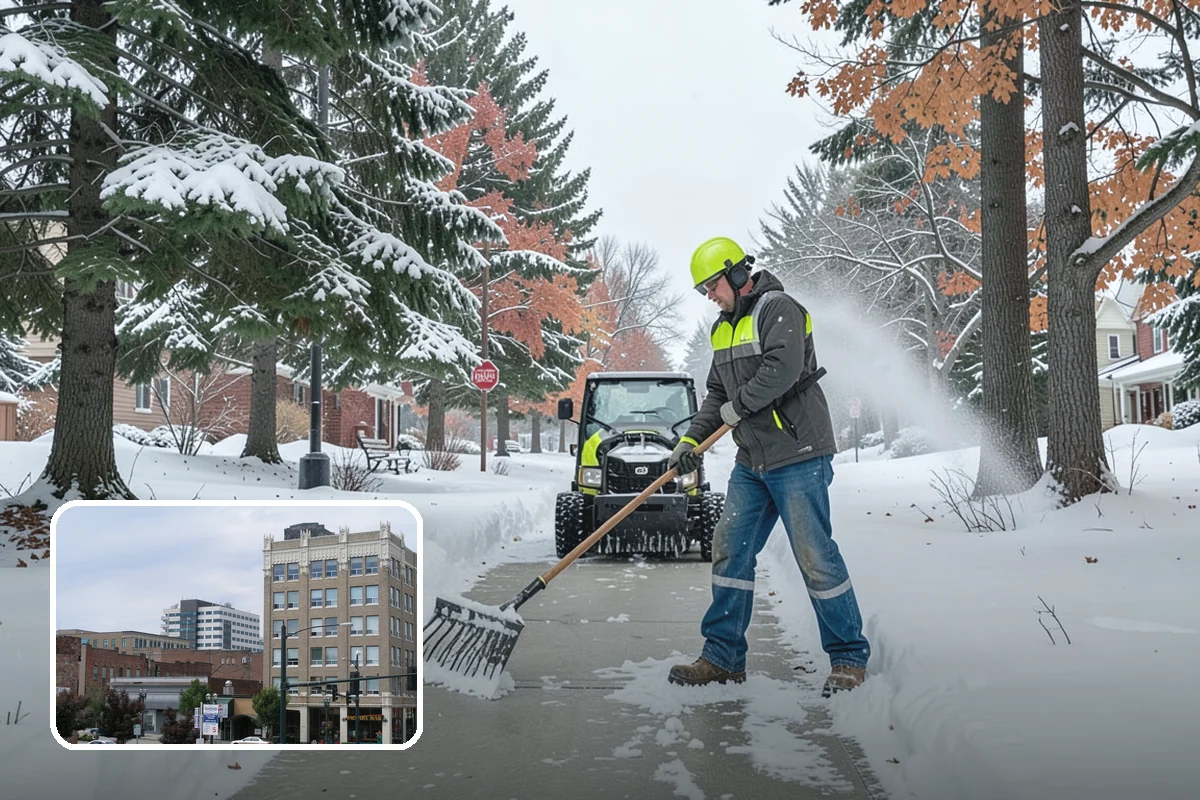 Municipal Snow Removal in Everett, Snohomish County, WA - Public access to municipal services maintained