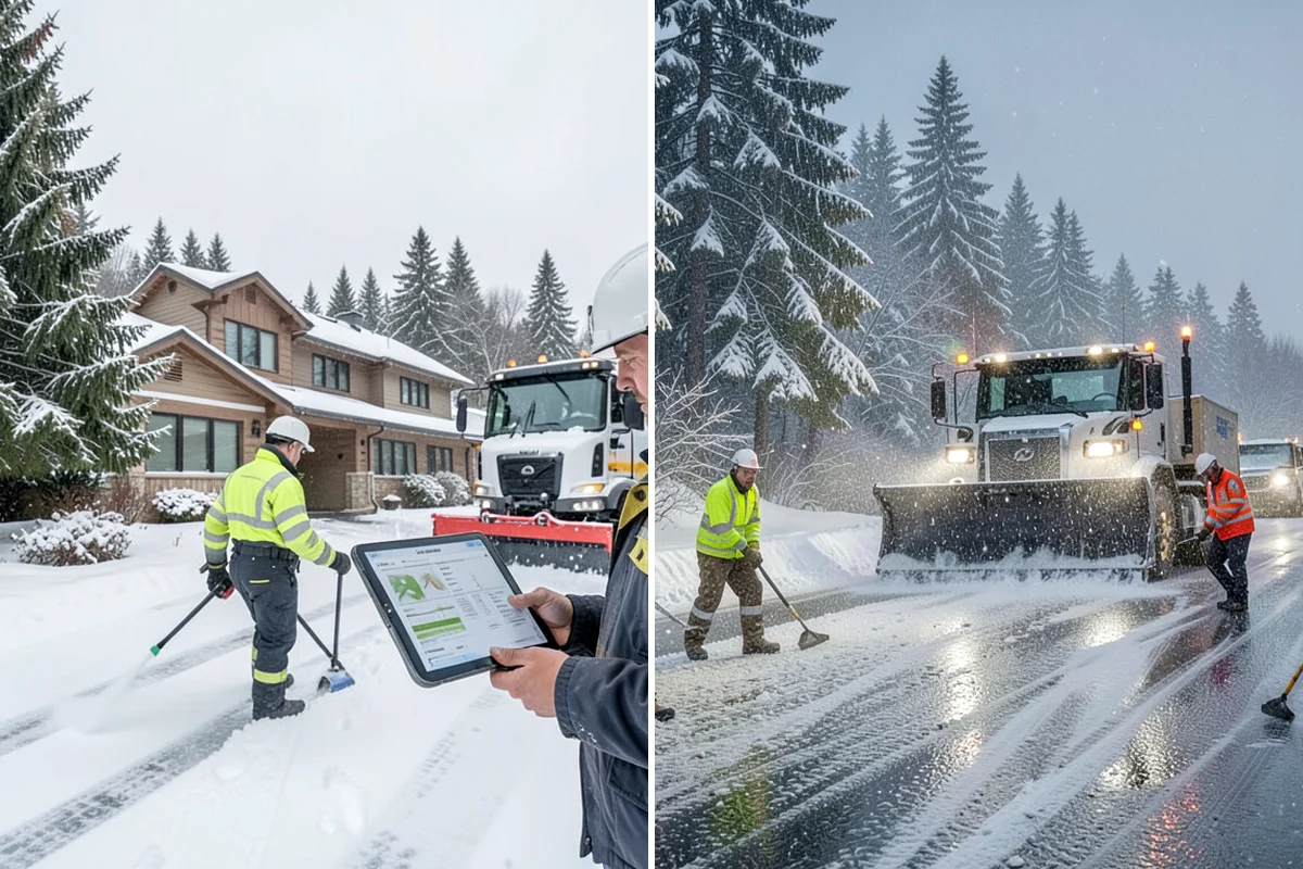 Municipal Snow Removal in Everett, Snohomish County, WA - Prioritize public entrances and accessible routes