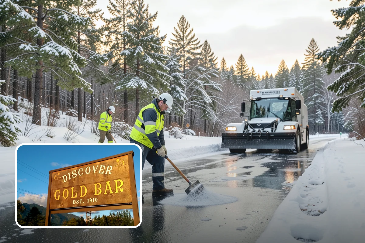 Municipal Snow Removal in Gold Bar, Snohomish County, WA - Public access to municipal services maintained