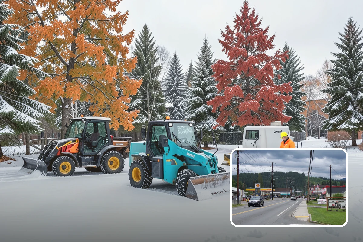 Municipal Snow Removal in Granite Falls, Snohomish County, WA - Public access to municipal services maintained