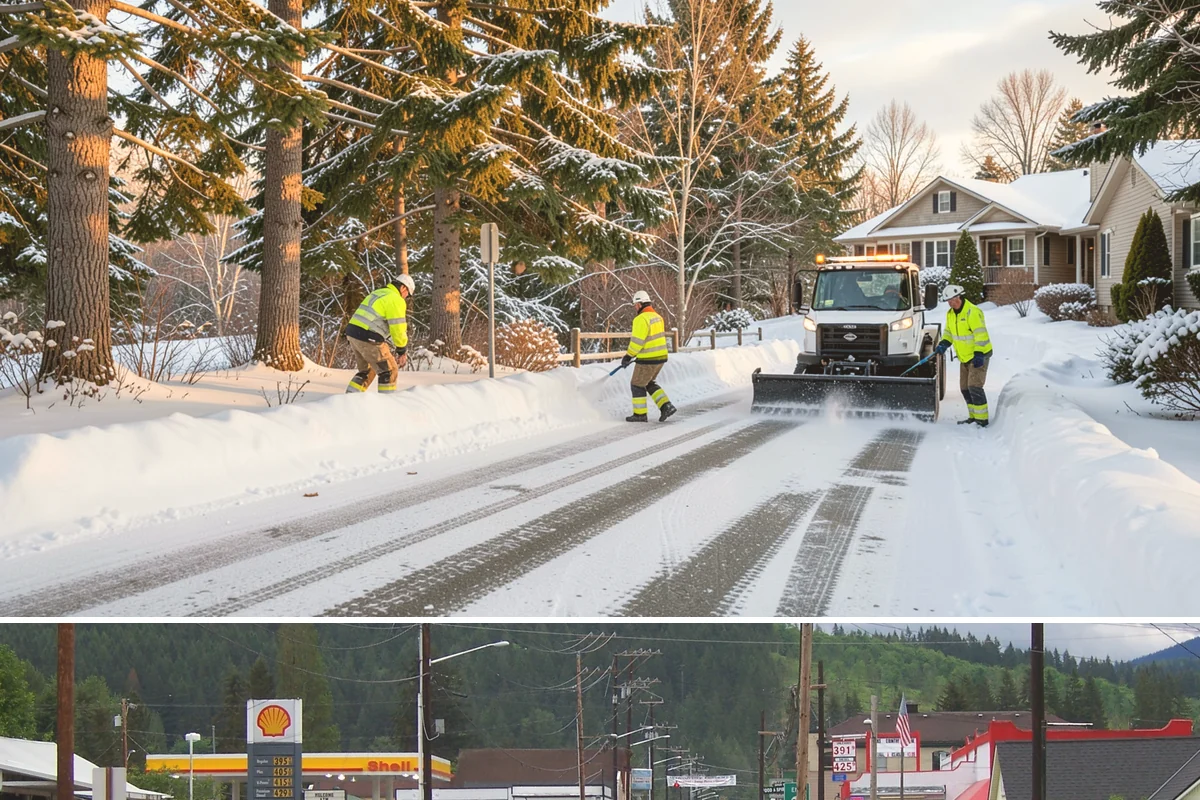 Municipal Snow Removal in Granite Falls, Snohomish County, WA - Municipal service is essential whenever snow affects public access, mainly from December to February.