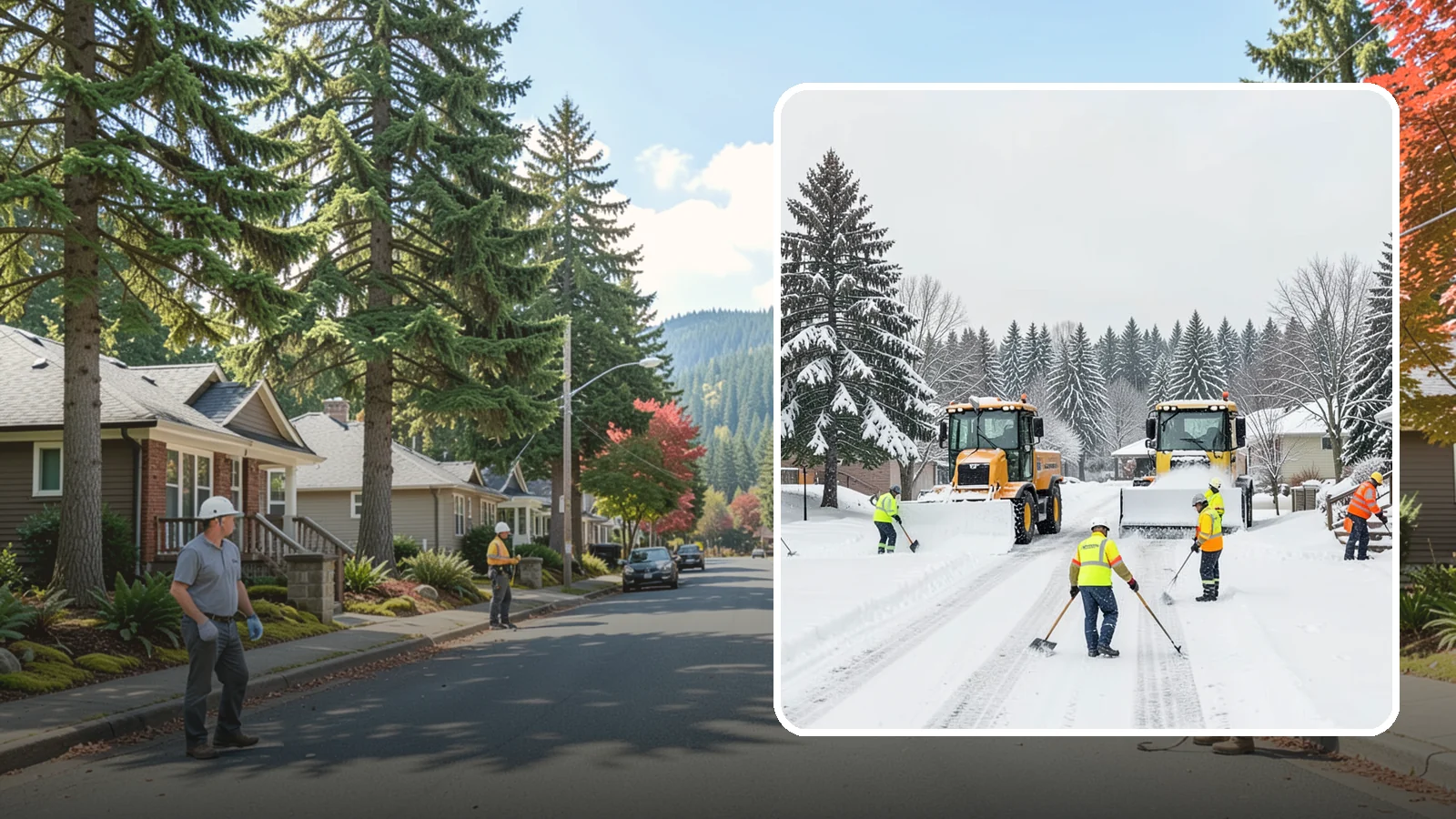 Municipal Snow Removal in Hunts Point, King County, WA - We support municipal properties by clearing public buildings, lots, and walkways for staff and residents.