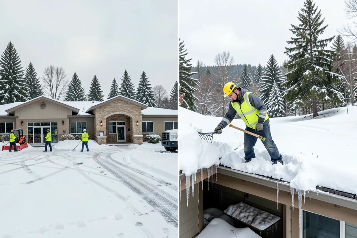 Municipal Snow Removal in Hunts Point, King County, WA - Prioritize public entrances and accessible routes
