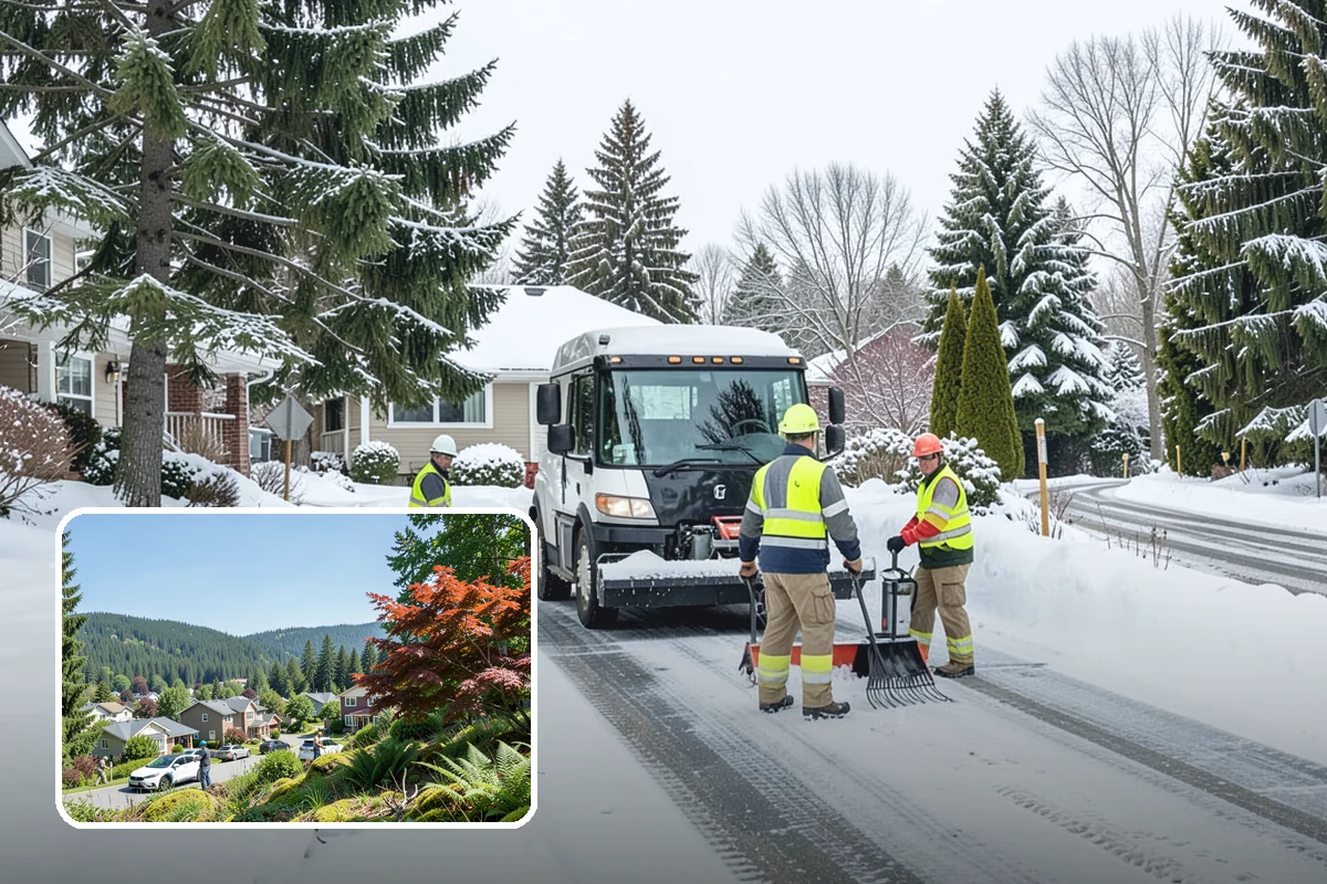Municipal Snow Removal in Index, Snohomish County, WA - Public access to municipal services maintained