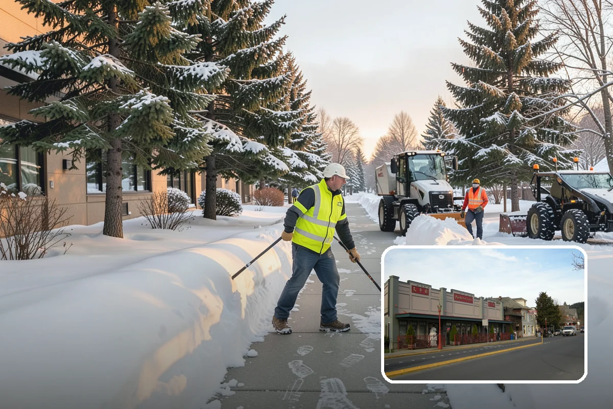 Municipal Snow Removal in Issaquah, King County, WA - Public access to municipal services maintained