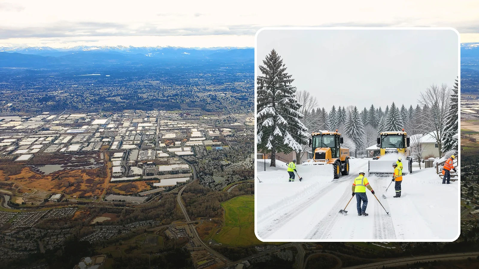 Municipal Snow Removal in Kent, King County, WA - We support municipal properties by clearing public buildings, lots, and walkways for staff and residents.