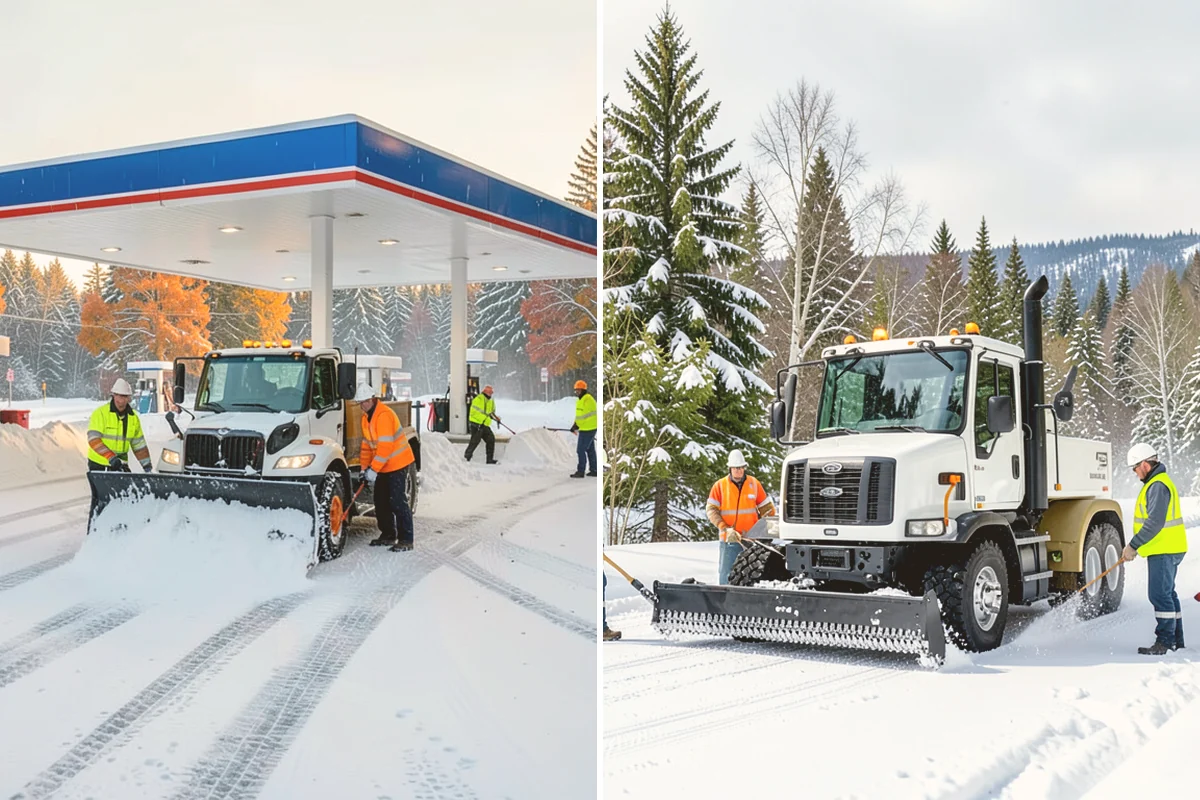 Municipal Snow Removal in Kent, King County, WA - Prioritize public entrances and accessible routes