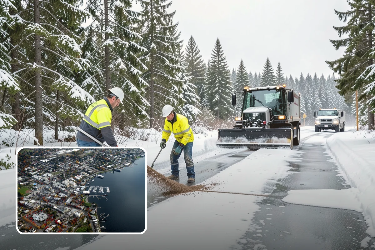 Municipal Snow Removal in Kirkland, King County, WA - Public access to municipal services maintained