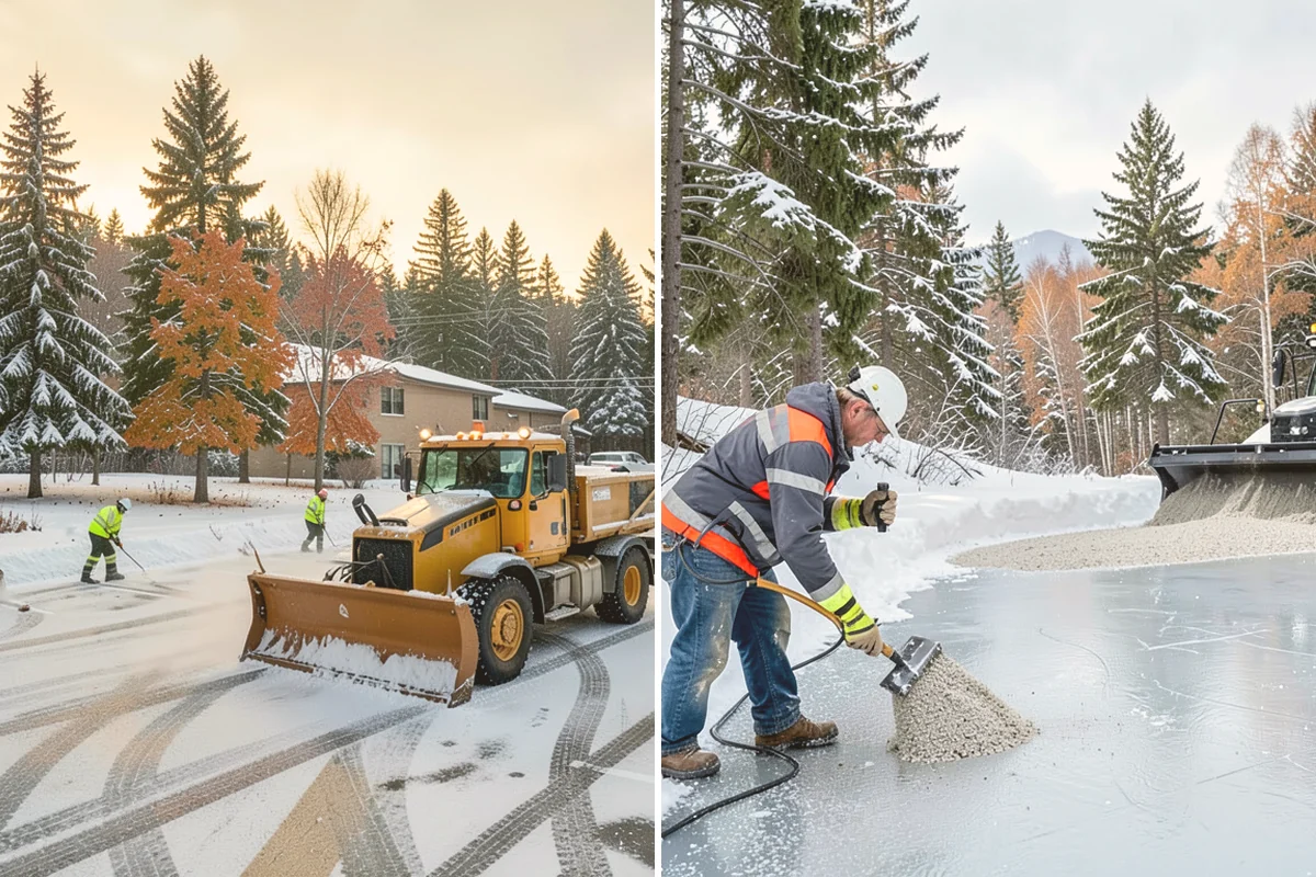 Municipal Snow Removal in Kirkland, King County, WA - Prioritize public entrances and accessible routes
