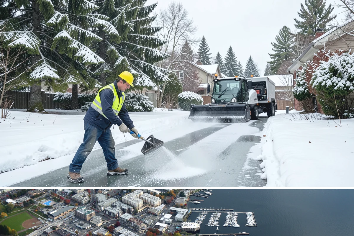 Municipal Snow Removal in Kirkland, King County, WA - Municipal service is essential whenever snow affects public access, mainly from December to February.