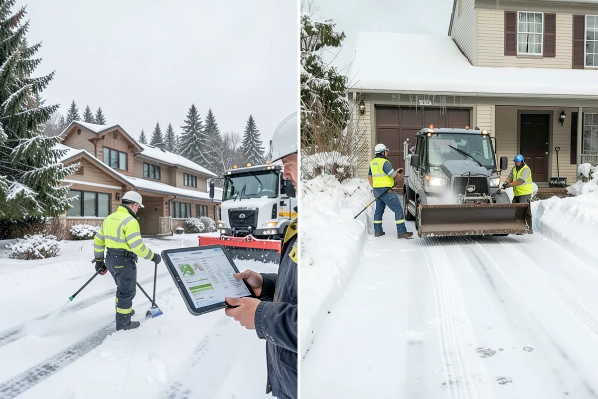 Municipal Snow Removal in Lake Forest Park, King County, WA - Prioritize public entrances and accessible routes