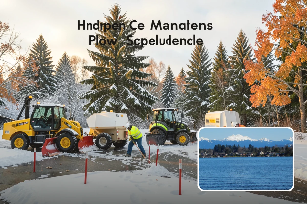 Municipal Snow Removal in Lake Stevens, Snohomish County, WA - Public access to municipal services maintained