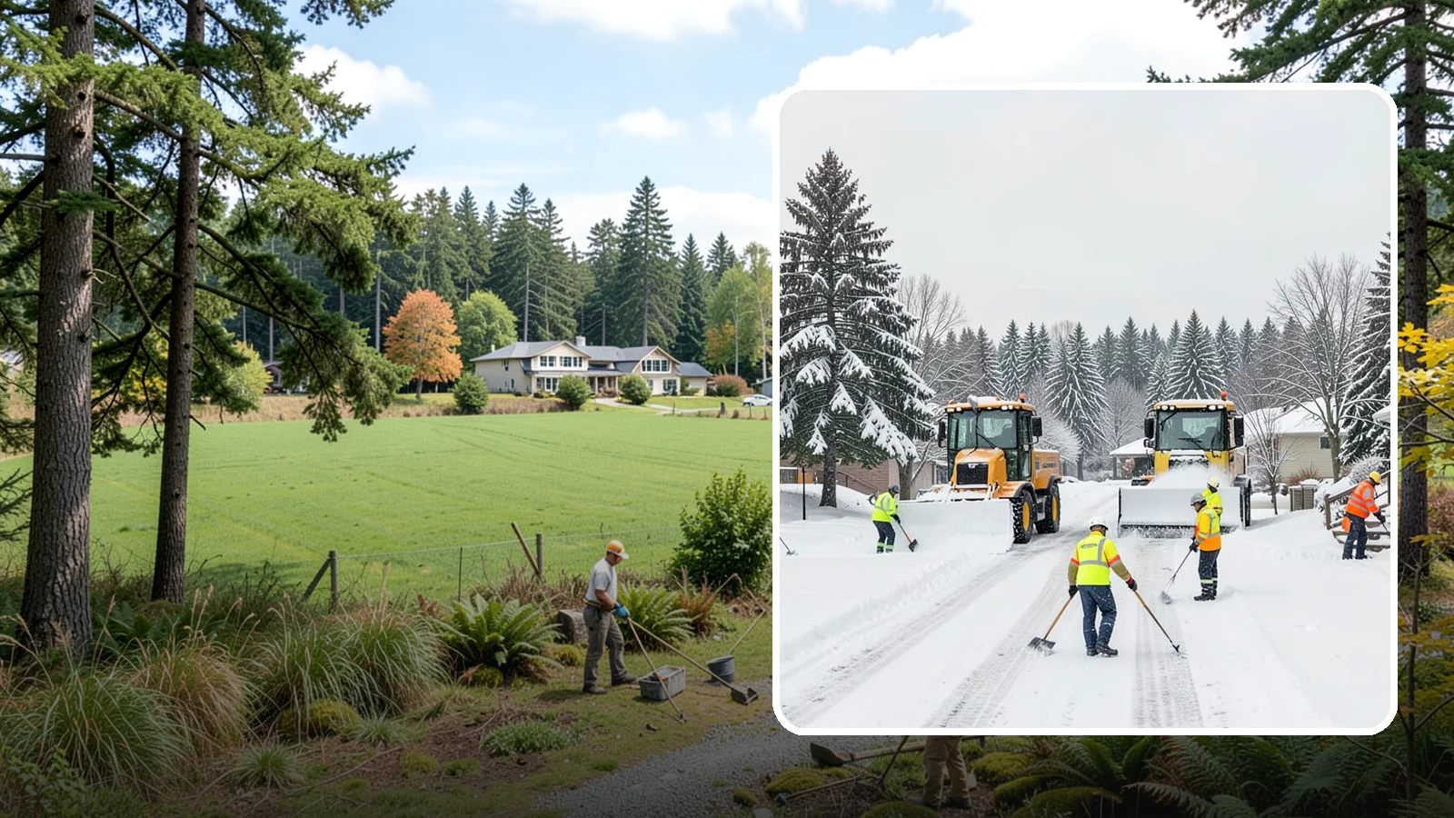 Municipal Snow Removal in Lyman, Skagit County, WA - We support municipal properties by clearing public buildings, lots, and walkways for staff and residents.