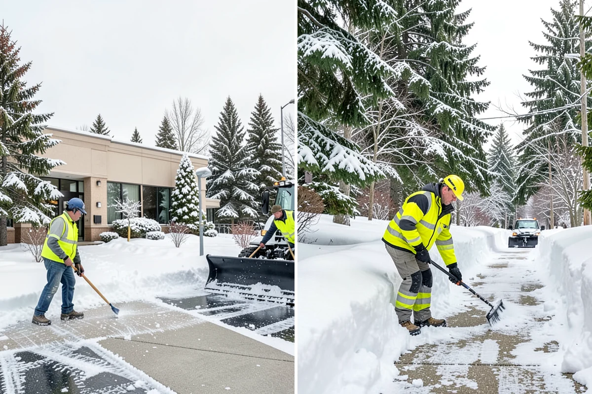 Municipal Snow Removal in Lyman, Skagit County, WA - Prioritize public entrances and accessible routes