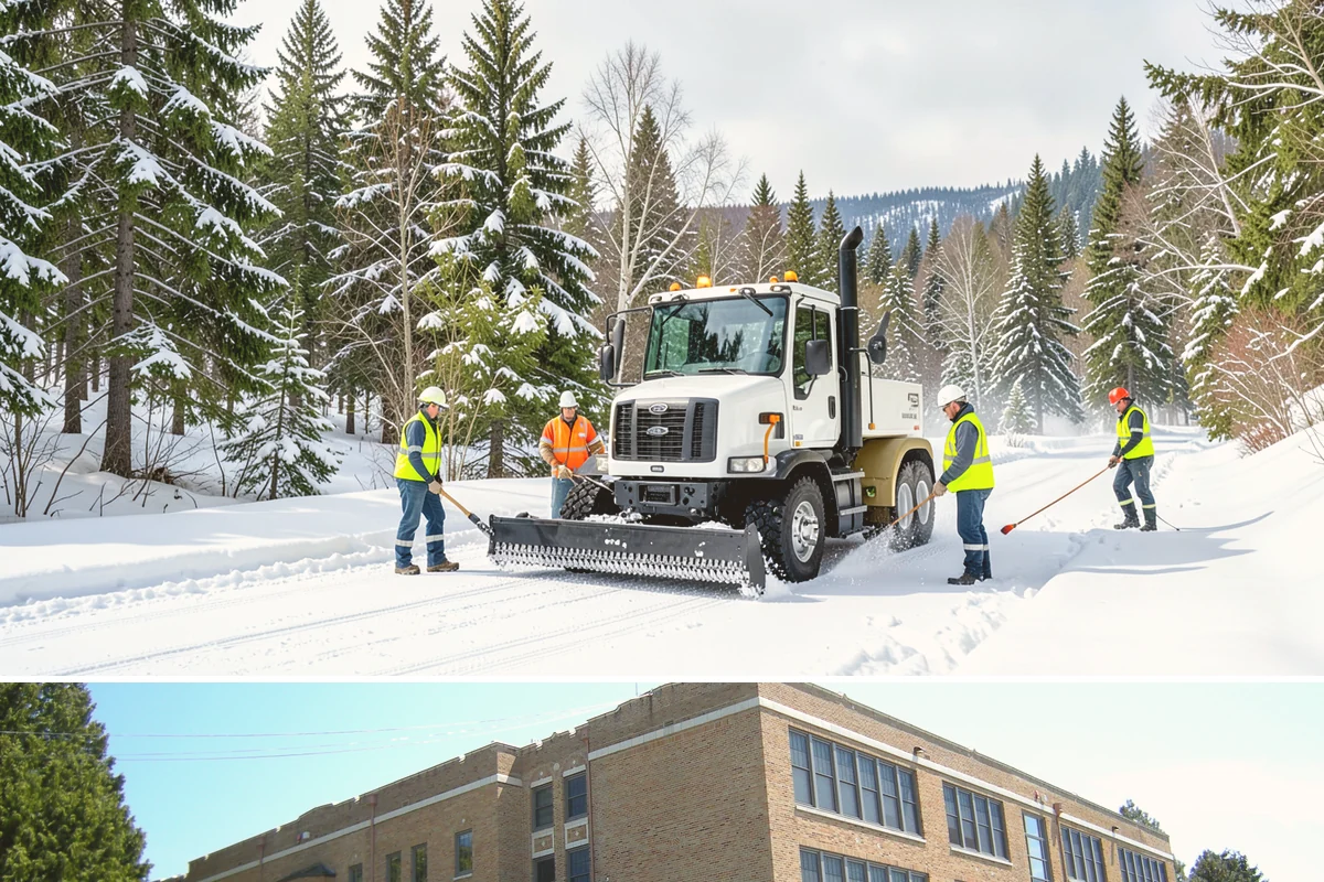 Municipal Snow Removal in Maple Valley, King County, WA - Municipal service is essential whenever snow affects public access, mainly from December to February.