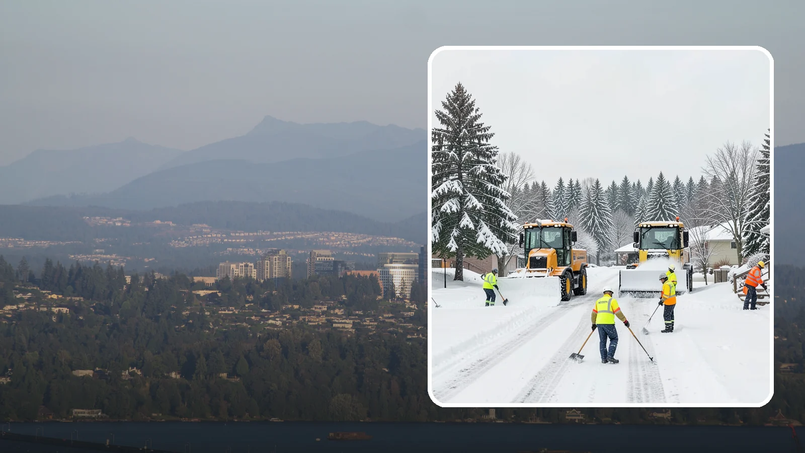 Municipal Snow Removal in Medina, King County, WA - We support municipal properties by clearing public buildings, lots, and walkways for staff and residents.