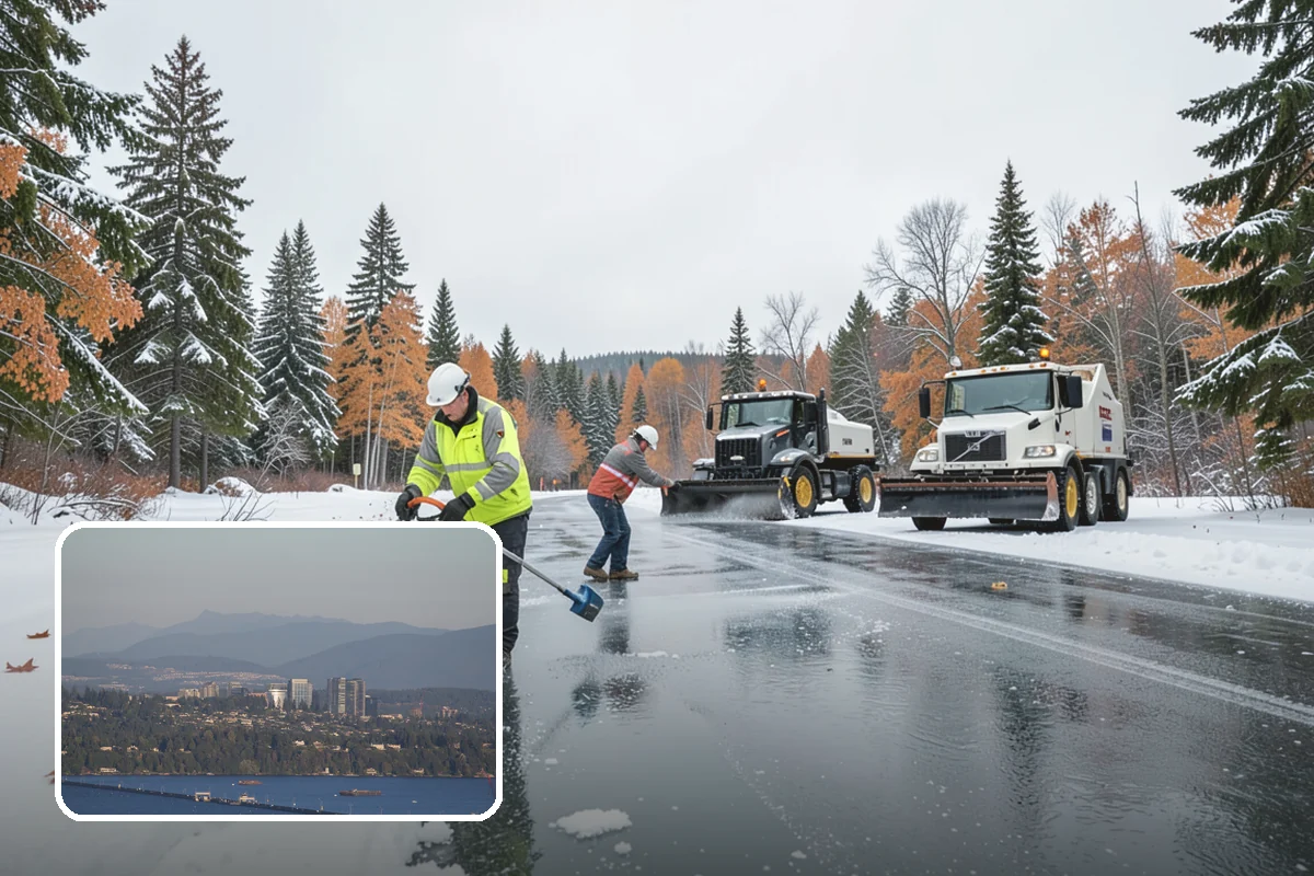Municipal Snow Removal in Medina, King County, WA - Public access to municipal services maintained